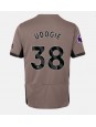 Tottenham Hotspur Destiny Udogie #38 Alternativní Dres 2023-24 Krátký Rukáv